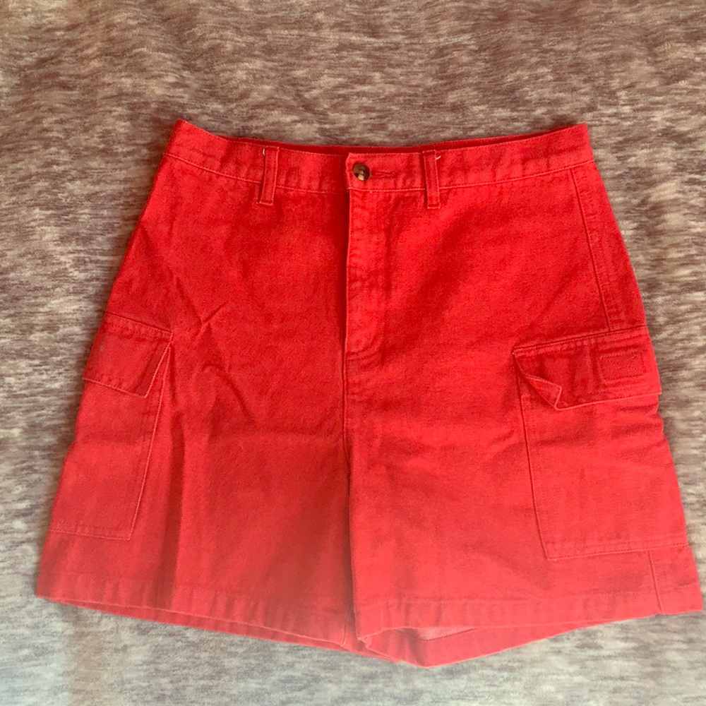 Lands End High Waisted Shorts